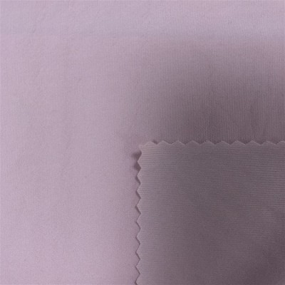 ST-HY 50/30T milk silk-1 YH6127 Ingredients: 16%SP 84%T Specification: 160CM Weight: 130g Ultra-thin sports cloth front view